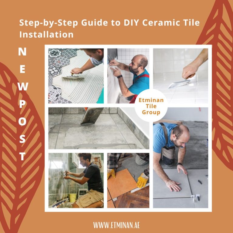 StepbyStep Guide to DIY Ceramic Tile Installation