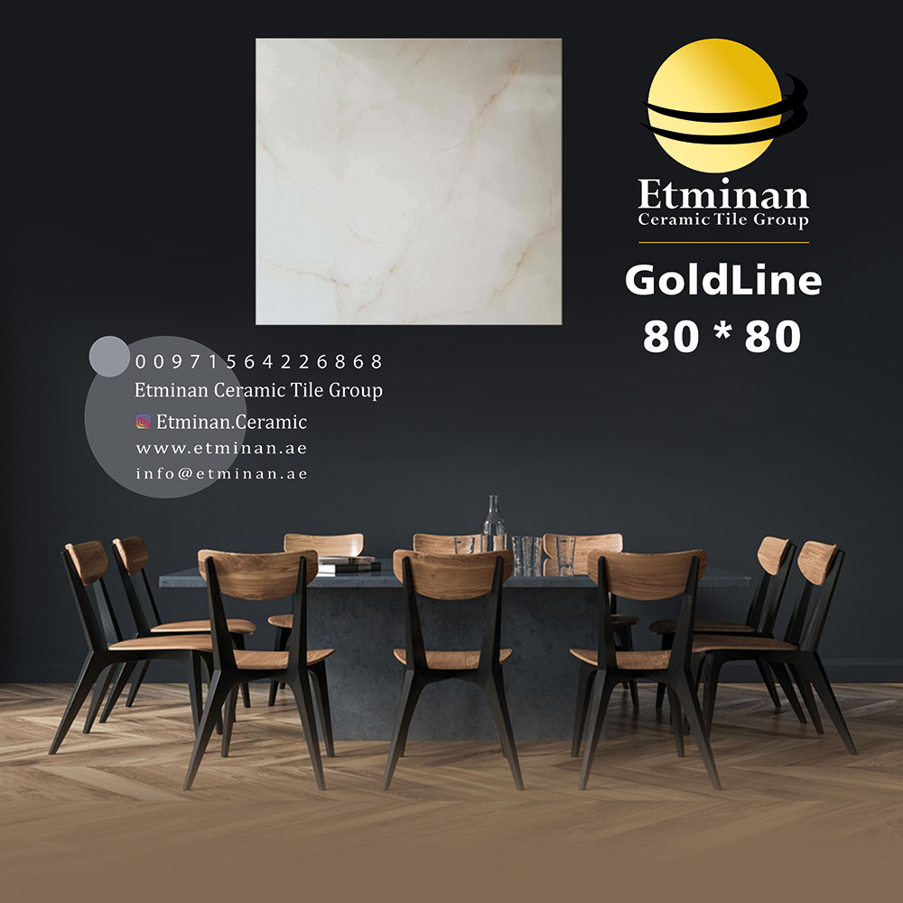 سرامیک پرسلان-Goldline-porcelain-80-80 - خرید سرامیک