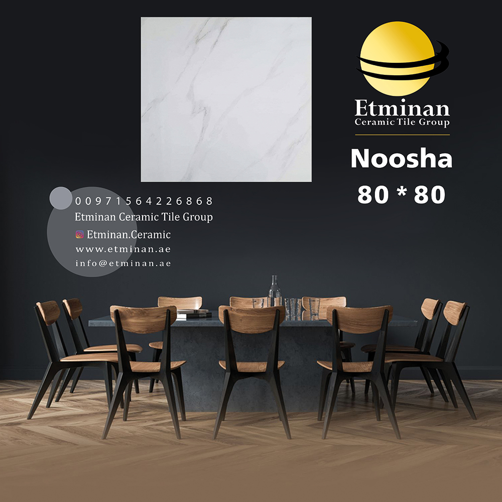 سرامیک پرسلان-Noosha-porcelain-80-80 - خرید سرامیک